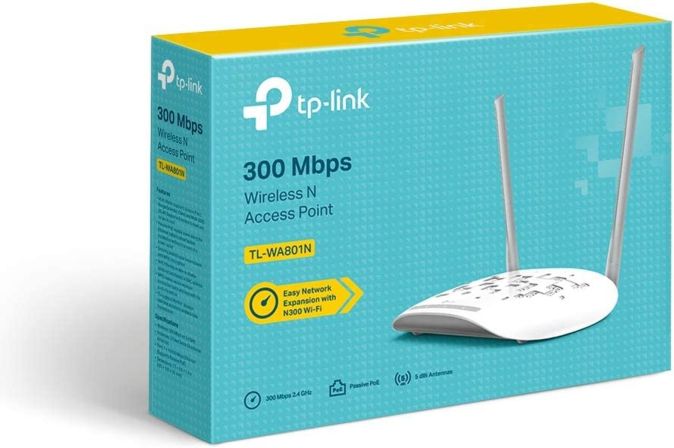 TP-Link TL-WA801N WLAN Verstärker Router Repeater 300Mbit Wifi [B-WARE]