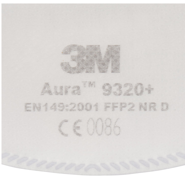 3M ™ AURA 9320+ FFP2 MASKE – Atemschutzmasken bei Fiduciashop 20Stück 