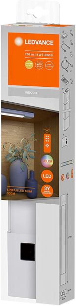 Ledvance LED Unterbauleuchte + Fernbedienung mit Bewegungssensor 30cm RGBW 