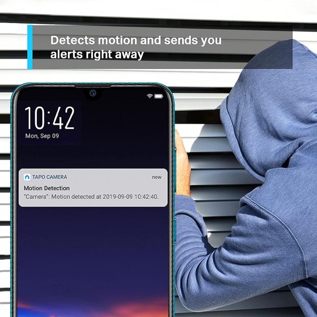 TP-Link Tapo C100 WLAN Überwachungskamera Innen SIM Karten [B-WARE]