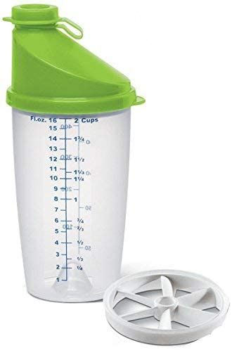 Emsa Superline Mixbecher mit Ausgussdeckel 0,5 Liter, inklusive Mixscheibe Grün Emsa Superline Mixbecher mit Ausgussdeckel 0,5 Liter, inklusive Mixscheibe Grün