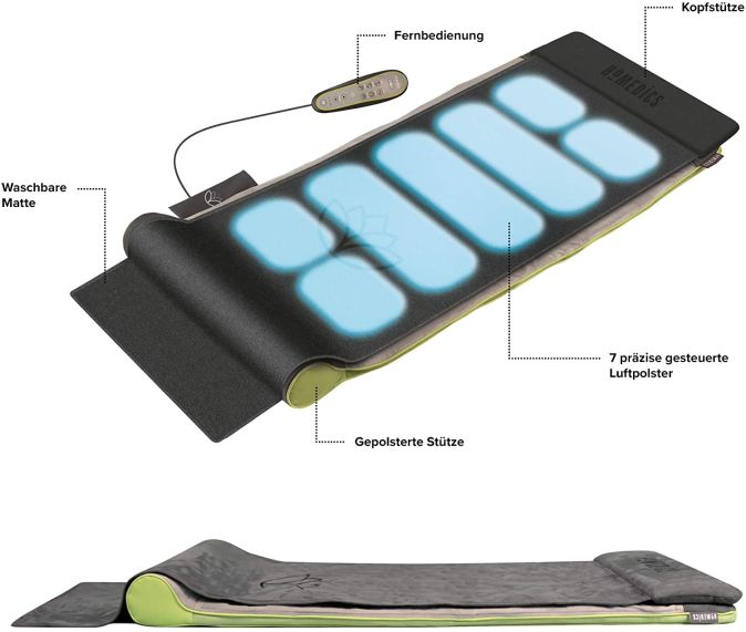 Homedics Stretch + Stretchingmatte 2.0 inspiriert Yogamatte [ Generalüberholt ]