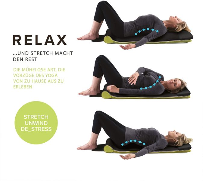 Homedics Stretch + Stretchingmatte 2.0 inspiriert Yogamatte [ Generalüberholt ]