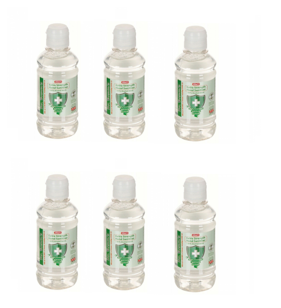 Hand Desinfektionsmittel 250ml Händedesinfektion Haut Desinfektion Mittel [6er]