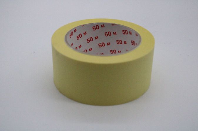 Fiducia Kreppband 50mm x 50m 24 Rollen Maler Kreppband Malerkrepp
