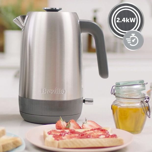 Breville by Sage Elektrischer 1.7 L Wasserkocher mit Temperatur Einstellung 