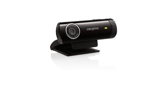 Creative (B-WARE) LIVE! Cam Chat HD USB-Webcam mit integriertem Mikrofon 