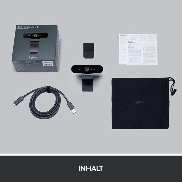Logitech Brio Webcam Streamcam Kamera Ultra 4K HD [B-WARE]