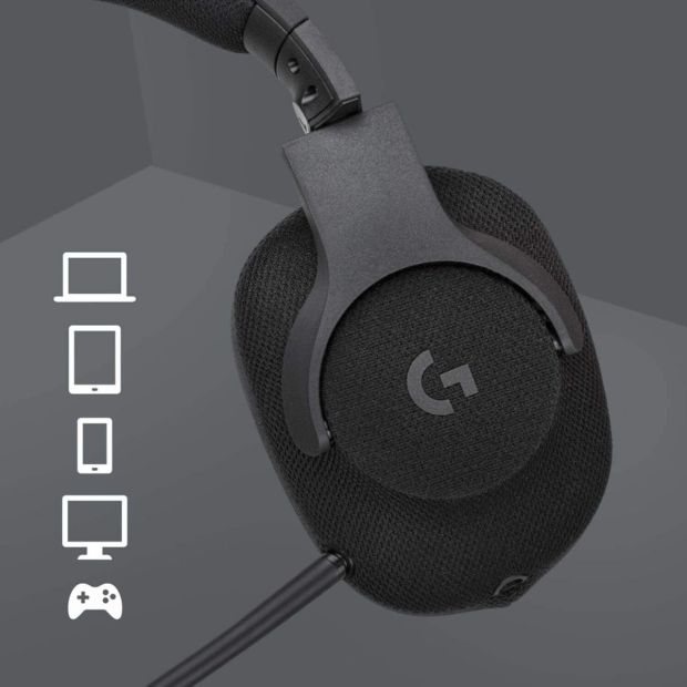 Logitech G433 Kabelgebundenes Gaming Headset mit Mikrofon [B-WARE]