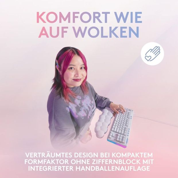 Logitech G713 Gaming Tastatur RGB GX Blue Handballenauflage DE QWERTZ