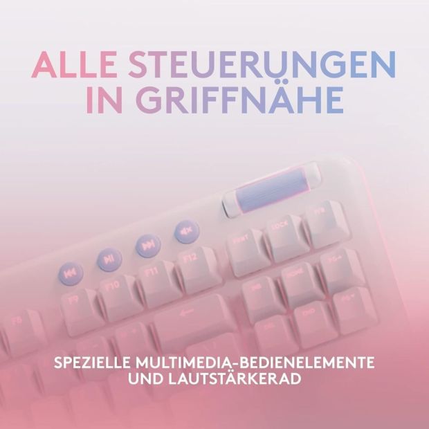 Logitech G713 Gaming Tastatur RGB GX Blue Handballenauflage DE QWERTZ