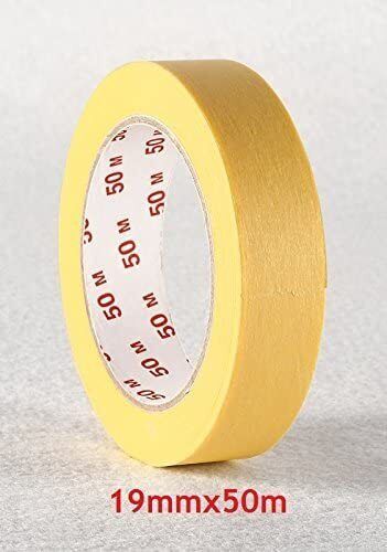 Profi Malerkrepp Kreppband Abklebeband 50m x 19mm Profi Malerkrepp Kreppband Abklebeband 50m x 19mm