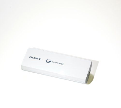 Sony 3000mAh Compact bewegliche Energien-Bank -Ladegerät - Weiß Sony 3000mAh Compact bewegliche Energien-Bank -Ladegerät - Weiß