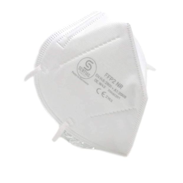 50x Sentias® FFP2 Atemschutzmaske Schutz Maske Mundschutz 