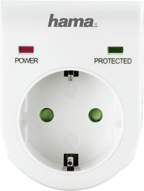 Hama Überspannungsschutz Adapter Steckeradapter Hama Überspannungsschutz Adapter Steckeradapter