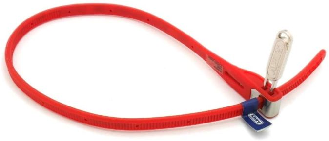 ABUS Multizip Kabelbinder Rot / Grau ABUS Multizip Kabelbinder Rot / Grau