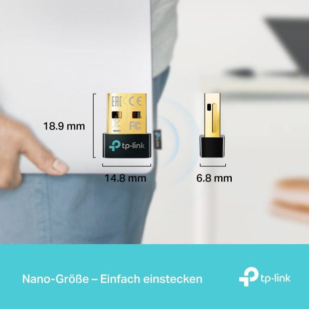 TP-Link UB500 Nano USB Bluetooth 5.0 Adapter Dongle [B-WARE]