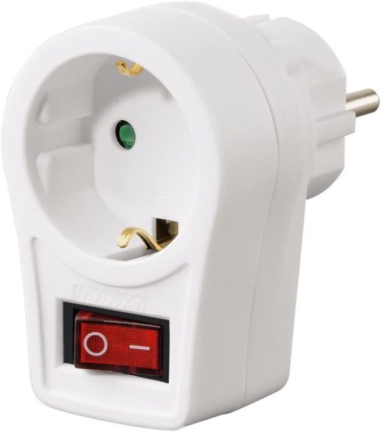 Hama Adapterstecker mit Schalter Steckerleiste Hama Adapterstecker mit Schalter Steckerleiste