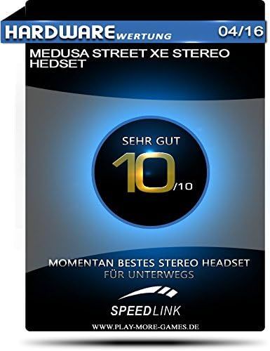 Speedlink Medusa Street XE Kopfhörer mit Mikrofon Stereo Headset USB [B-WARE]
