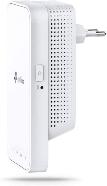 TP-Link RE300 WLAN Mesh Verstärker Repeater AC1200 (867MBit/s 5GHz + 300MBit/s 2,4GHz, WLAN Verstärker, App Steuerung, Signalstärkeanzeige, kompatibel zu allen WLAN Geräten) weiß [B-WARE]