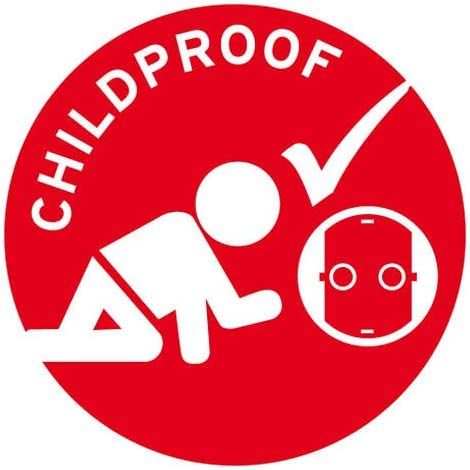 Brennenstuhl Steckdosen Schutzkappe Kindersicherung für Steckdose [6er-Pack]