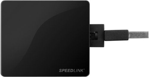 Speedlink (B-WARE) Snappy USB Hub  Datenübertragung Schwarz