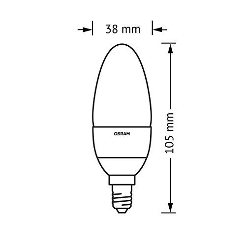 Osram LED STAR CLASSIC B LED-Lampe E14 40 W 6er Pack Osram LED STAR CLASSIC B LED-Lampe E14 40 W 6er Pack