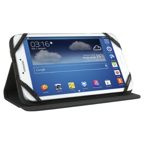 Targus Folioständer Galaxy Tab 4 Tasche 20,3 cm (8 Zoll) schwarz/grau