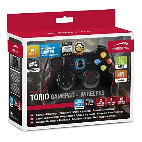 Speedlink (B-WARE) Gamepad für PC / Computer und PS3 - Torid Gaming Controller Speedlink (B-WARE) Gamepad für PC / Computer und PS3 - Torid Gaming Controller