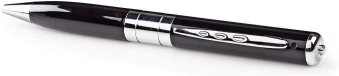 Stift mit wiederaufladbarer Spionagekamera von NEDIS Stift mit wiederaufladbarer Spionagekamera von NEDIS