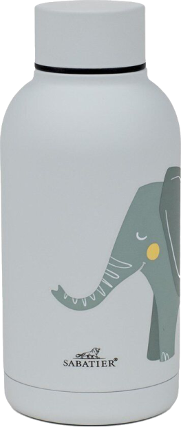 Sabatier® Isolierflasche Trinkflasche Isolier Flasche 350ml Elefant