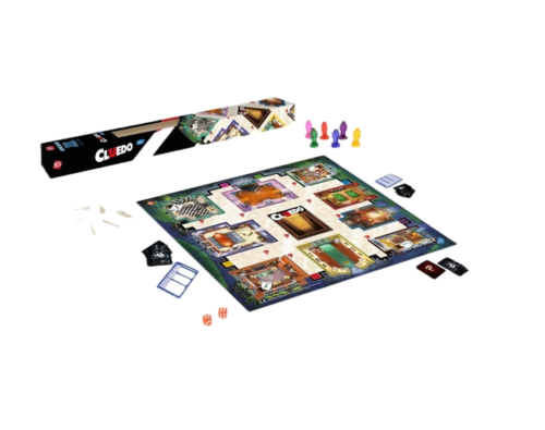 Hasbro Gaming CLUEDO Junior XL Spielmatte 61x61cm Spiel