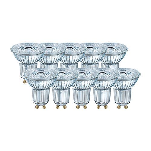 10x Osram LED BASE PAR16 Reflektorlampe GU10 Reflektorlampen 50W 