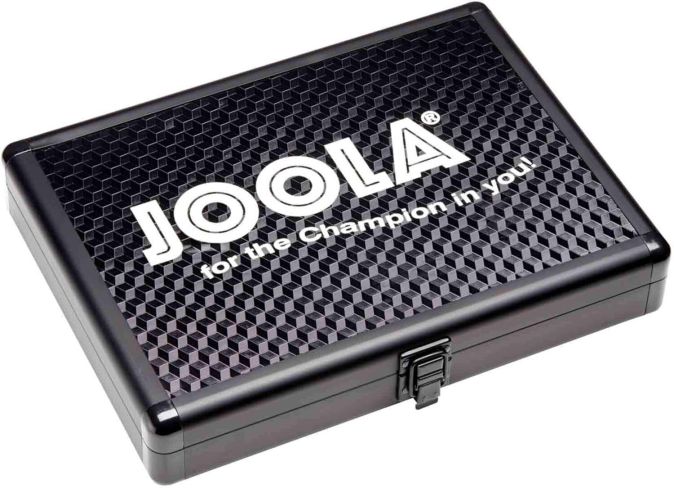 JOOLA Alu Koffer Tischtennis Hülle Schlägerhülle 3 Bälle Tasche JOOLA Alu Koffer Tischtennis Hülle Schlägerhülle 3 Bälle Tasche
