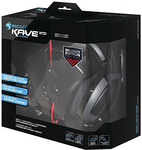 ROCCAT (B-WARE) Kave XTD Naval Stereo Premium Over-Ear Gaming Headset ROCCAT (B-WARE) Kave XTD Naval Stereo Premium Over-Ear Gaming Headset