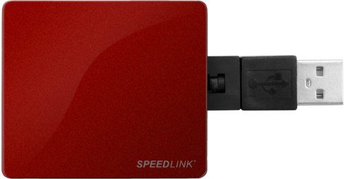 Speedlink (B-WARE) Snappy USB Hub Rot Speedlink (B-WARE) Snappy USB Hub Rot