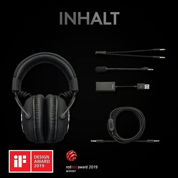 Logitech G PRO Gaming Headset Stereo mit USB [B-WARE]