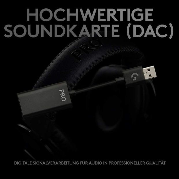 Logitech G PRO Gaming Headset Stereo mit USB [B-WARE]