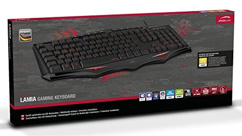 Speedlink (B-WARE) Gamer Tastatur für PC / Computer - Lamia Gaming Keyboard 