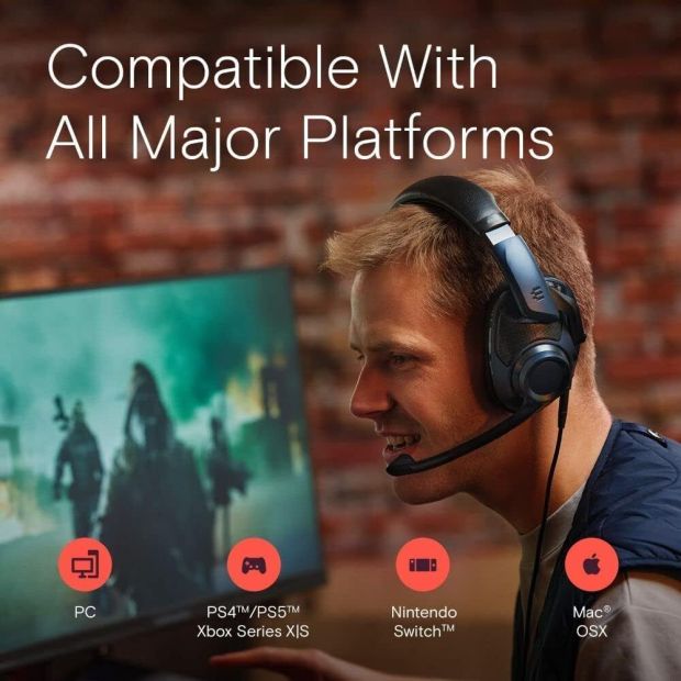 EPOS H6Pro Gaming Kopfhörer mit Mikrofon Offener Akustik Headset EPOS H6Pro Gaming Kopfhörer mit Mikrofon Offener Akustik Headset