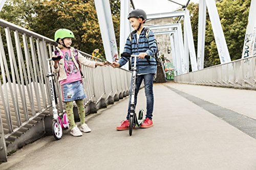 HUDORA Big Wheel Scooter 205 City-Scooter - 14738, weiß/pink