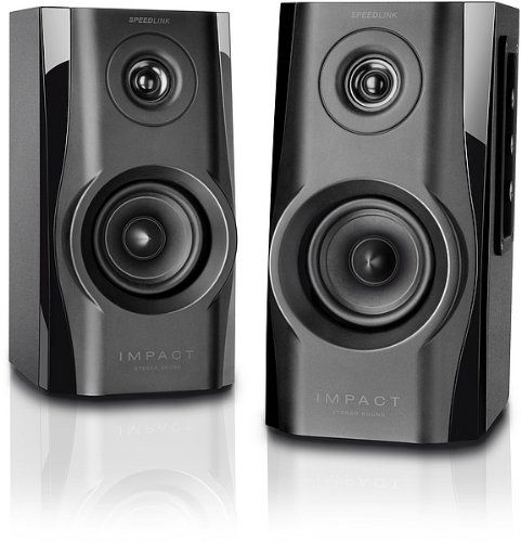 Speedlink (B-WARE) Aktives Lautsprechersystem- IMPACT Stereo Speaker 3,5mm