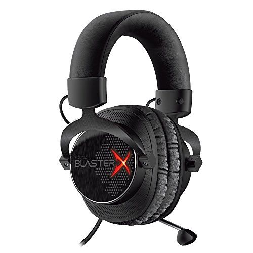 Creative Sound BlasterX H7 Gaming Headset 7.1 Surround Pro Schwarz [B-WARE]