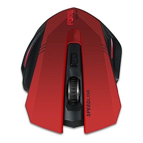 Speedlink (B-WARE) Fortus Gaming Kabellose Maus für PC / Computer 