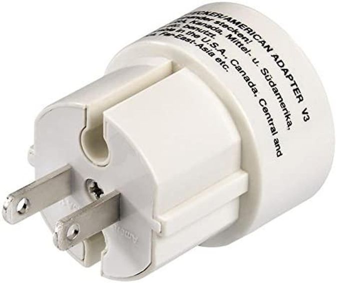 Hama Reisestecker USA Typ A Eurosteckdose Reisesteckdose Adapter