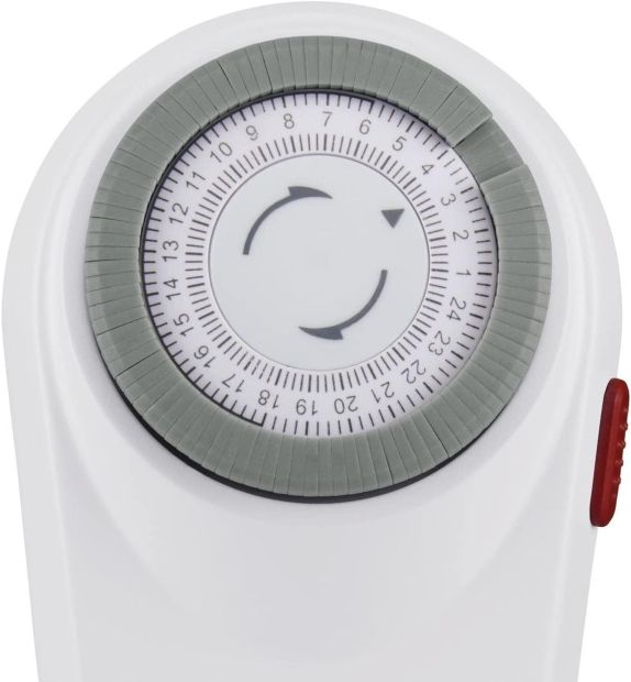 Hama Zeitschaltuhr mechanisch Steckdose Timer 15 min Zeitschalter Analog 