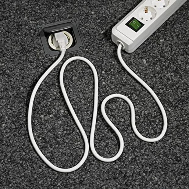 Brennenstuhl Eco-Line Steckdosenleiste 3-Fach Mehrfachsteckdose