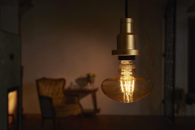 Ledvance LED Pendelleuchte Esszimmer Gold Deckenlampe Aluminium E27 40W Ledvance LED Pendelleuchte Esszimmer Gold Deckenlampe Aluminium E27 40W