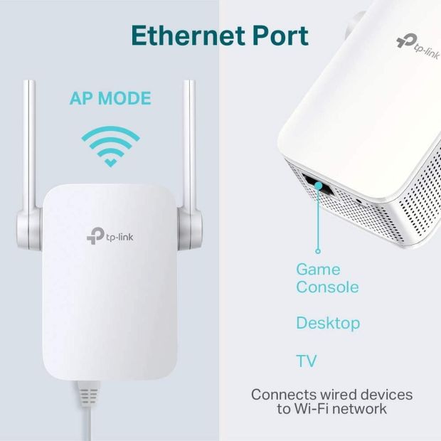 TP-Link TL-WA855RE WLAN Repeater mit LAN Verstärker Extender [B-WARE]
