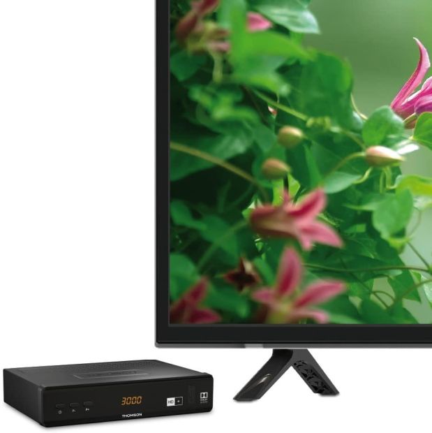 THOMSON THS844 Digitaler HD+ Satelliten Receiver DVB-S2, inkl. HD plus Karte